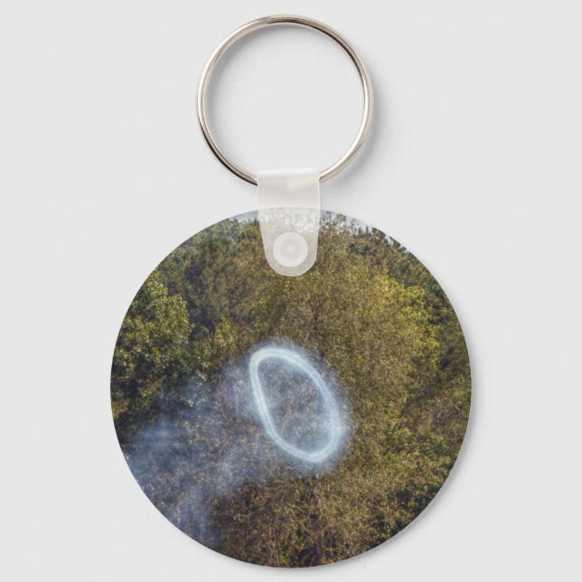 Cannon Smoke Ring Key Ring (Front)