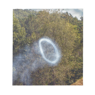 Cannon Smoke Ring Notepad