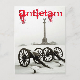 Cannons at Antietam National Battlefield, MA Postcard