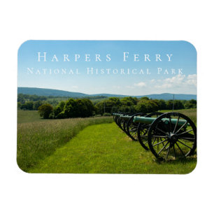 Cannons, Harpers Ferry National Historical Park Magnet