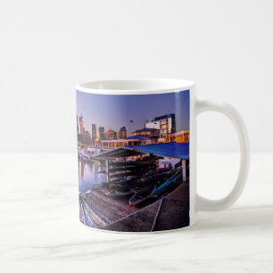 Canoas Al Atardecer - Canoes At Sunset Coffee Mug