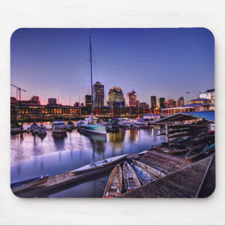 Canoas Al Atardecer - Canoes At Sunset Mouse Mat