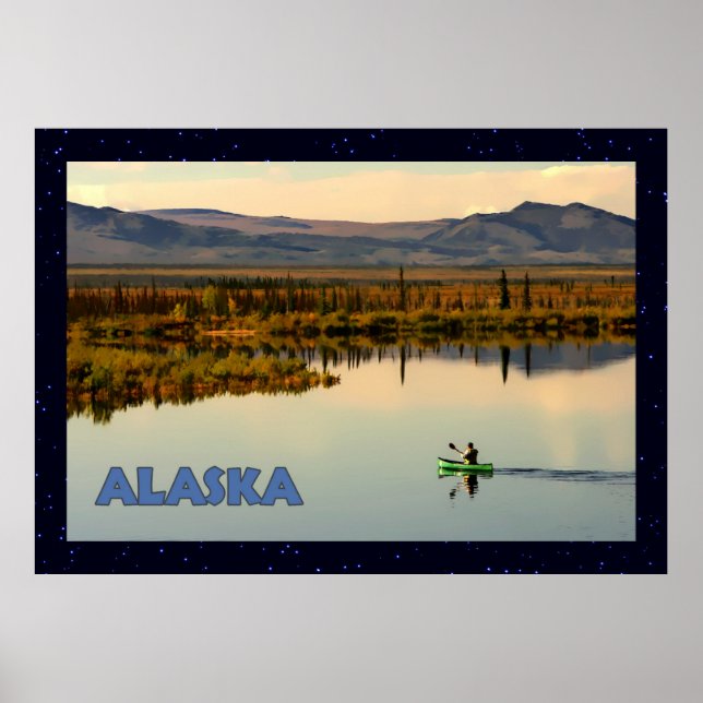 Canoe Alaska Poster (Front)