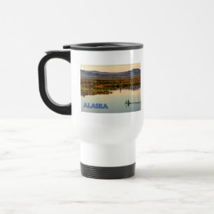 Canoe Alaska Travel Mug