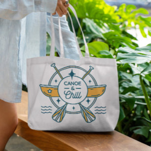 Canoe And Chill Tote Bag