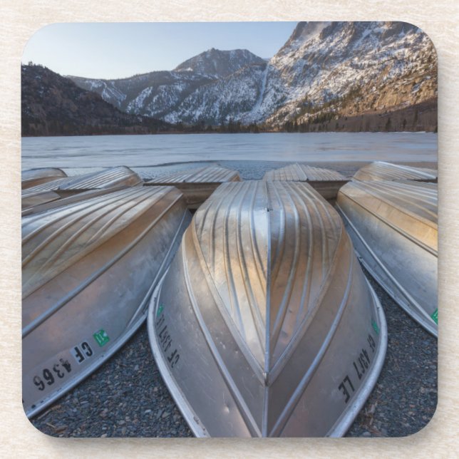 Canoe At The Lake Coaster (Front)