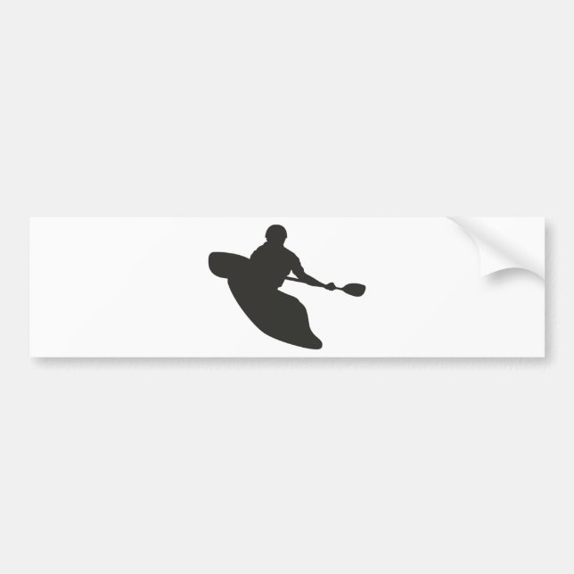 Canoe Bumper Sticker (Front)