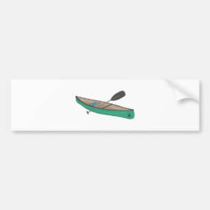 Canoe Bumper Sticker