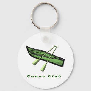 Canoe Club Design Key Ring