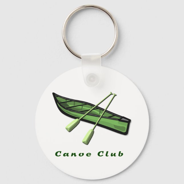 Canoe Club Keychain (Front)