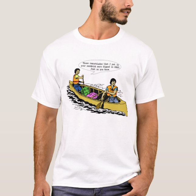 Canoe Conversation T-Shirt (Front)