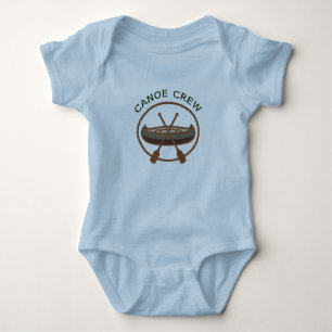 Canoe Crew Canoeing Logo Baby Bodysuit