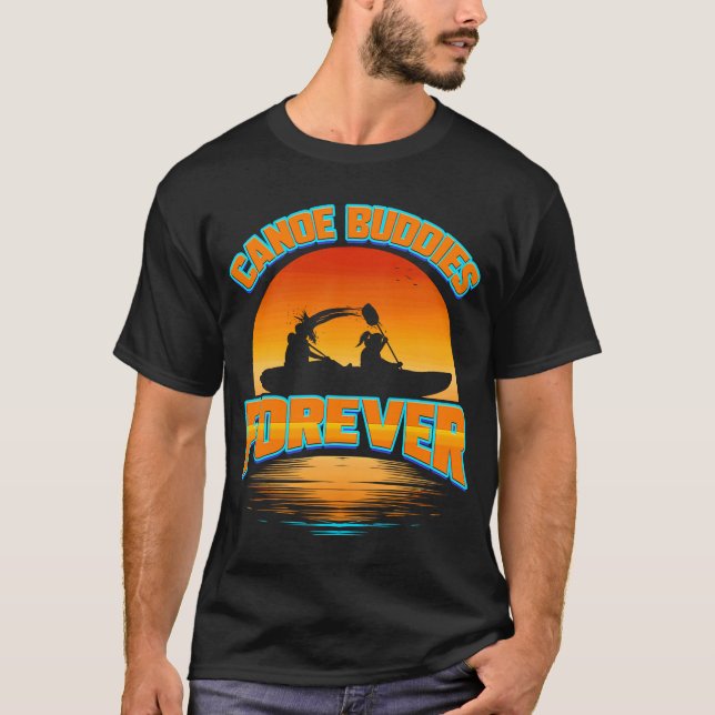 Canoe driver  for paddle club canoe partner excurs T-Shirt (Front)