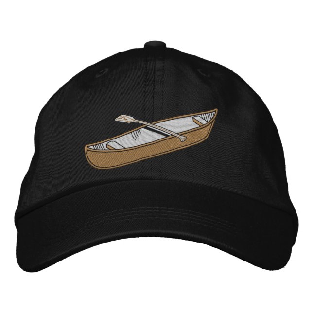 Canoe Embroidered Hat (Front)