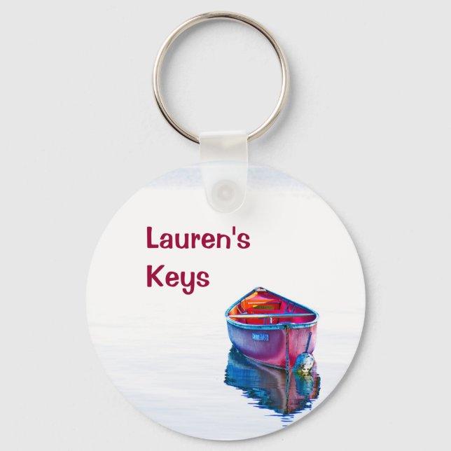 Canoe Evening Key Ring (Front)