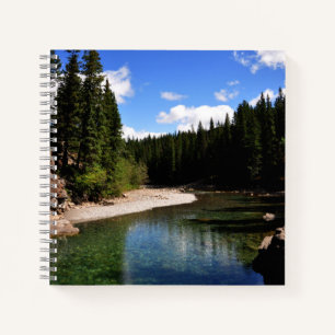 Canoe Meadows Kananaskis Canada Notebook