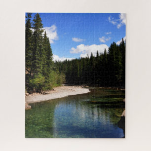 Canoe Meadows Kananaskis Canada Photo Jigsaw Puzzle
