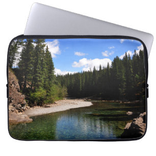 Canoe Meadows Kananaskis Canada Photo Laptop Sleeve