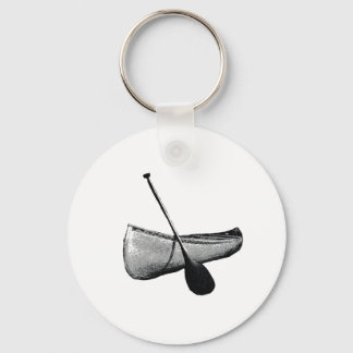 Canoe & Paddle Key Ring