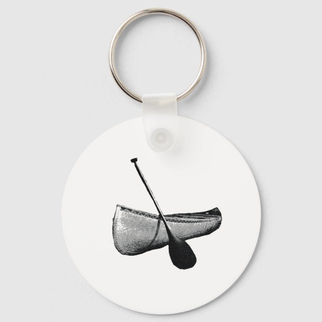 Canoe & Paddle Key Ring (Front)