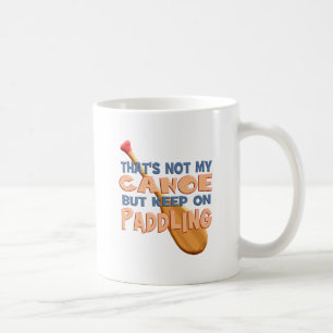 Canoe Paddling Coffee Mug