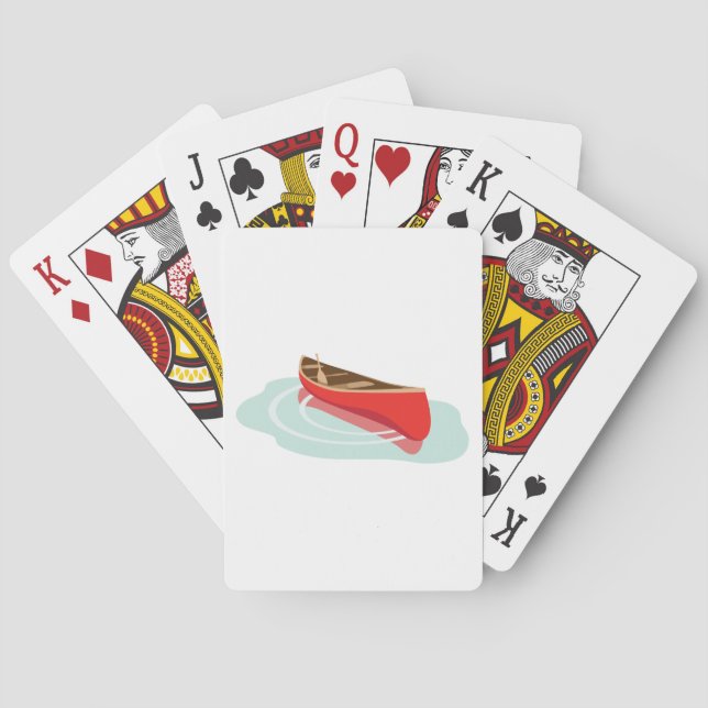 Canoe Playing Cards (Back)