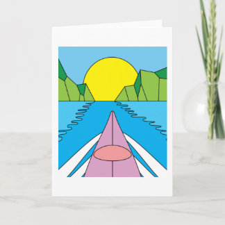 Canoe Reto Nature Water Card