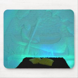 Canoe Room at Hotel de Glace, Quebec, Canada Mouse Mat