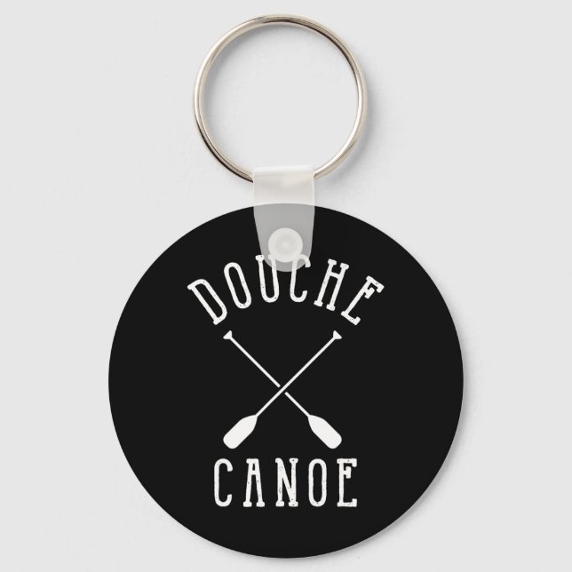 Canoe Shower  Key Ring (Front)