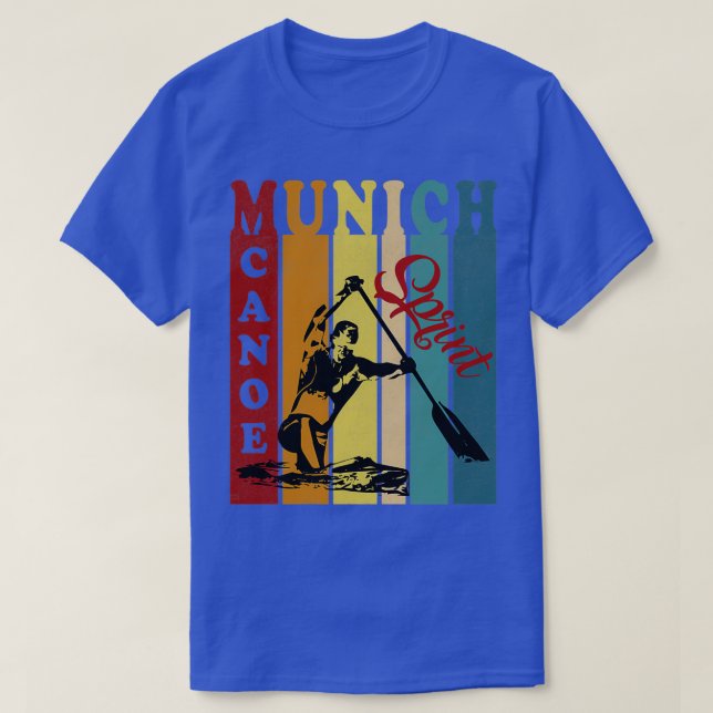 Canoe Sprint European Championships Munich 2022 T-Shirt (Design Front)