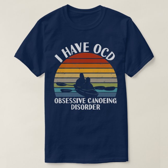 Canoeing 10 T-Shirt (Design Front)