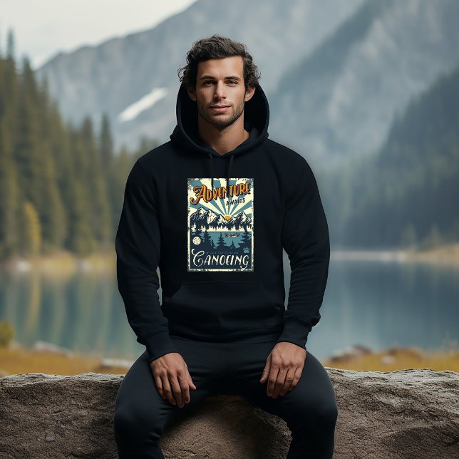 Canoeing Adventure Begins Hoodie (Creator Uploaded)
