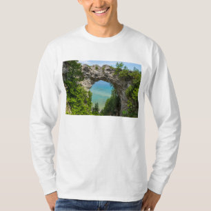 Canoeing At Arch Rock T-Shirt