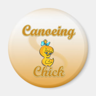 Canoeing Chick Magnet