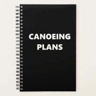 Canoeing Planner Sports Theme Canoeing Plans