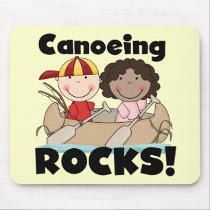 Canoeing Rocks One Tshirts and Gifts Mouse Mat
