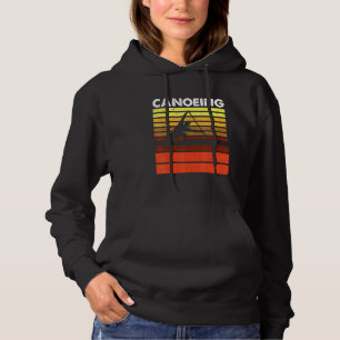 Canoeing Sports Retro Vintage Canoeist 1 Hoodie