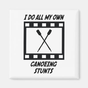 Canoeing Stunts Magnet
