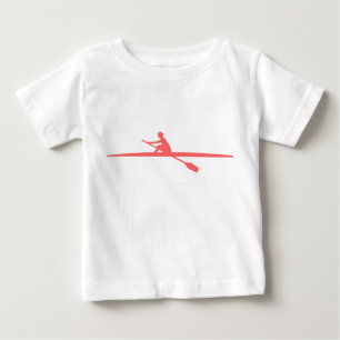 Canoeing - Tropical Pink Baby T-Shirt