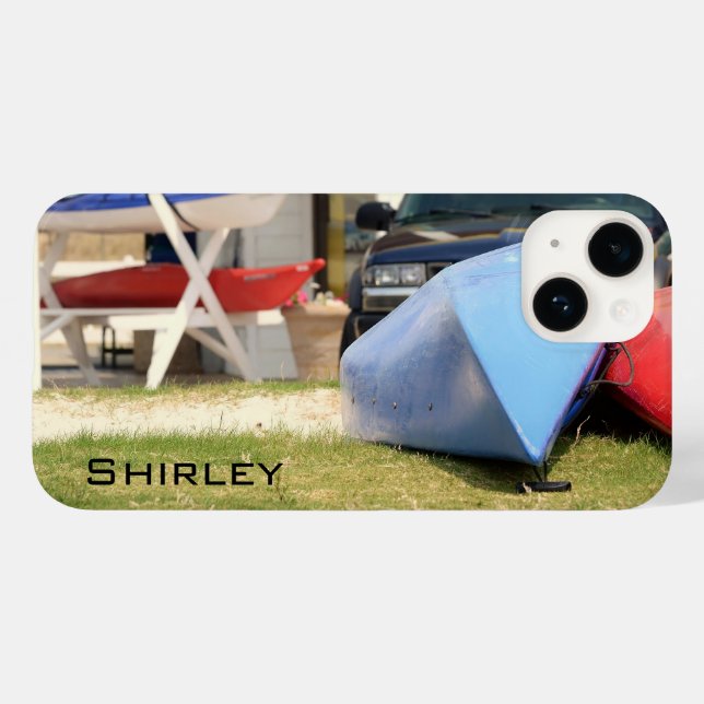 Canoes and Kayaks by Shirley Taylor Case-Mate iPhone Case (Back (Horizontal))