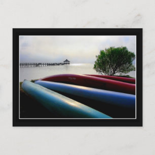 Canoes Postcard