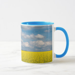 Canola Field & Clouds Mug