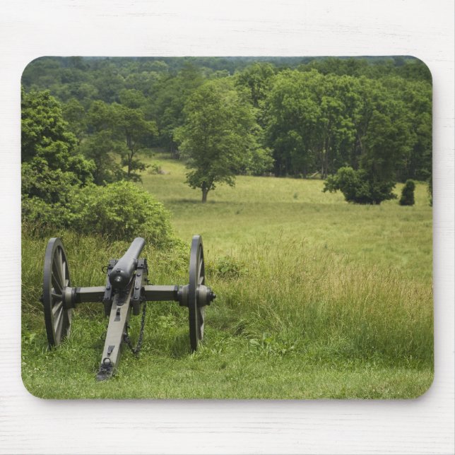 Canon at Cemetery Hill Gettysburg Pennsylvania Mouse Mat (Front)