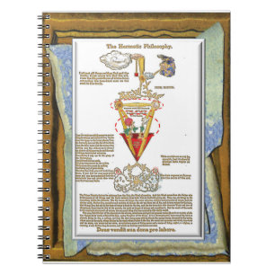 Canon Legends Rosicrucian 33 Rose & Lily Tableau Notebook