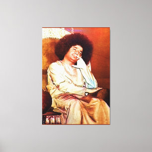 Canon Legends Sathya Sai Baba - Canvas Print