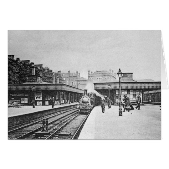 Canonbury Station, Islington, c.1905 Card