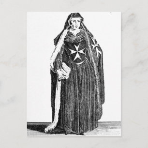 Canoness of the Order of St. John of Jerusalem Postcard