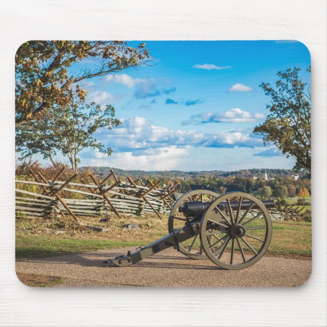 Canons at Gettysburg Mouse Mat (Front)