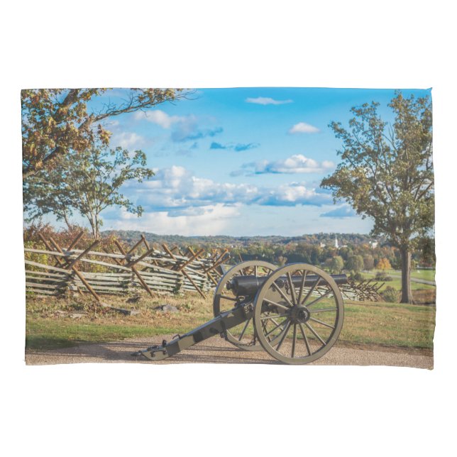 Canons at Gettysburg Pillowcase (Front)
