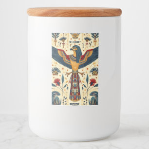 "Canopic Charm Egyptian Jar" Food Label